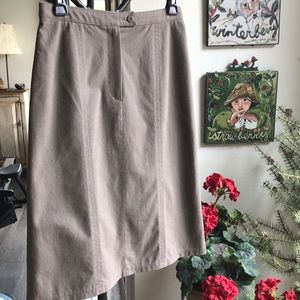 New Man made in France lined skirt
